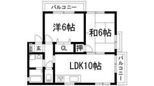 エレーナ山手の物件間取画像